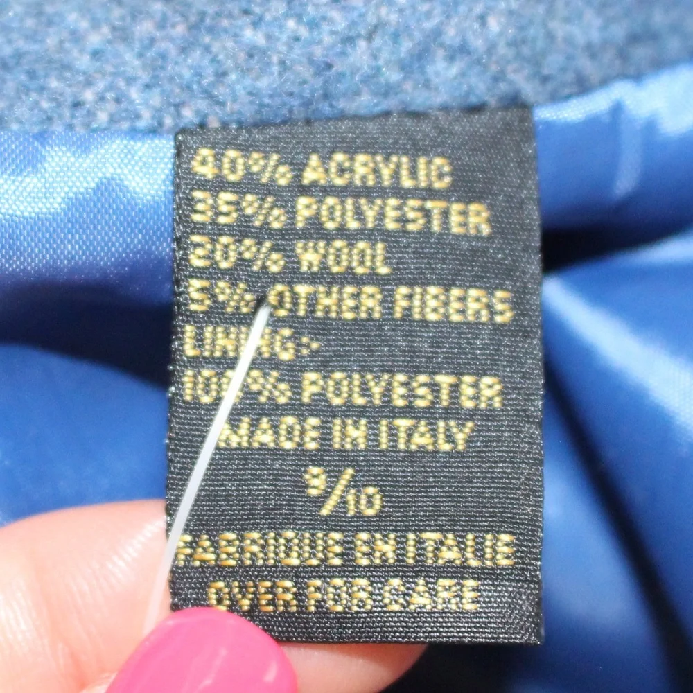 Express, Vintage Navajo wool blend Striped Midi wrap Skirt with button closure - Picture 8 of 10